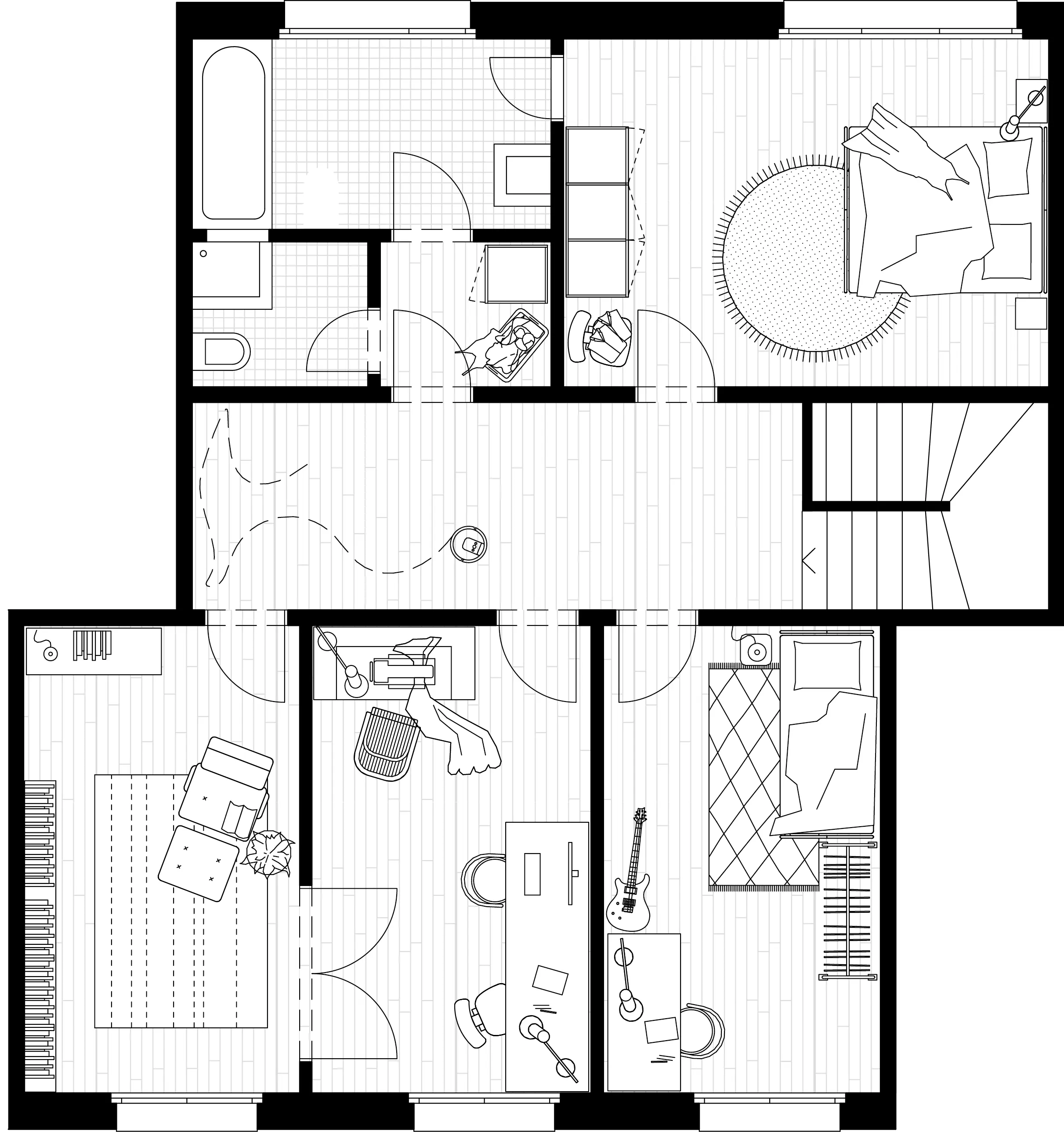 Weizacker, 6-Zi – Geschoss 2