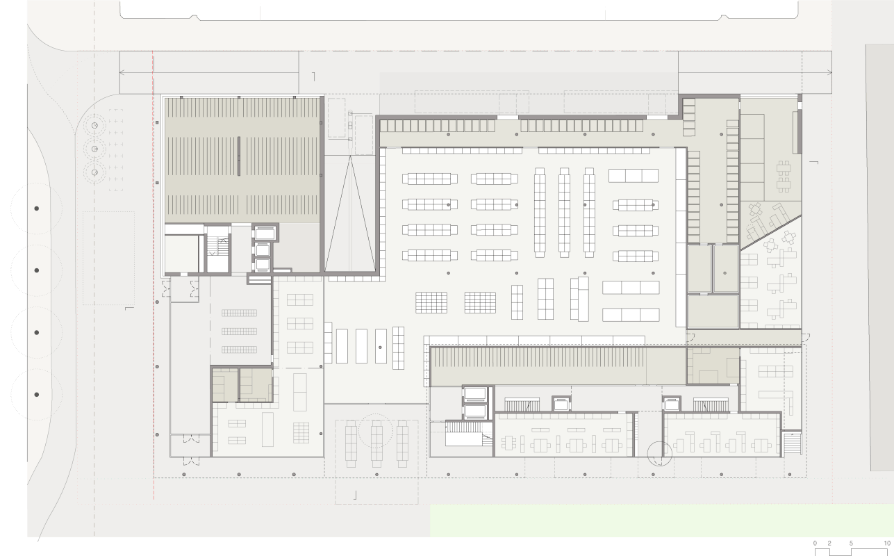 Koch. Ground floor plan.