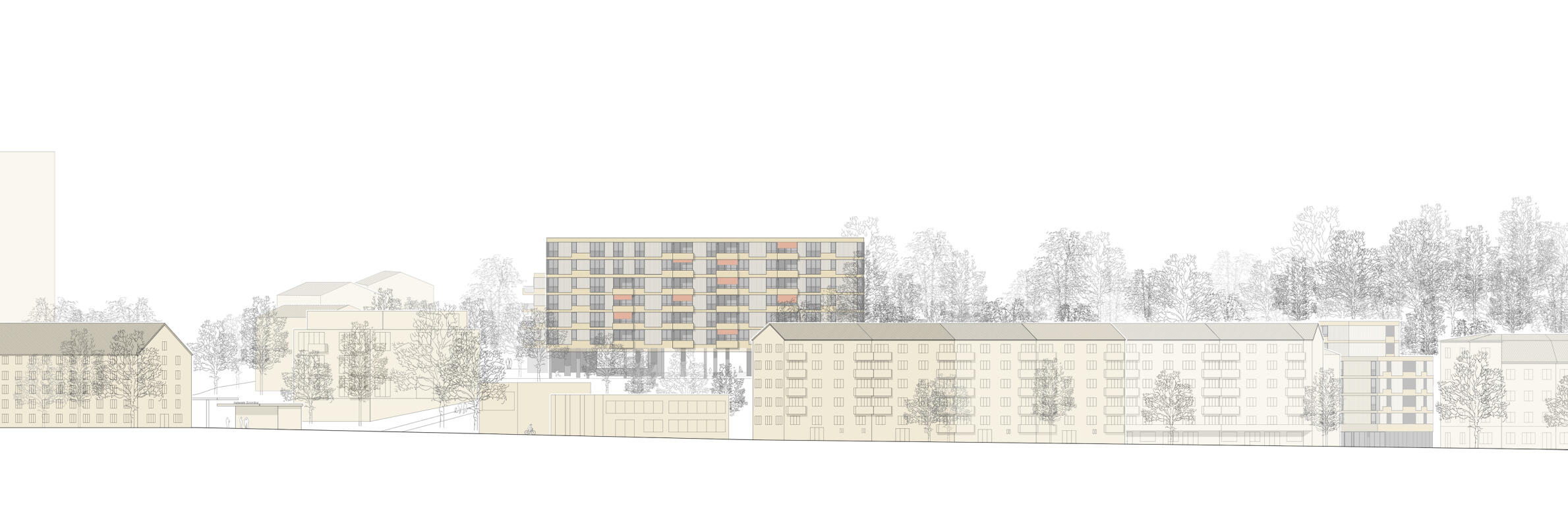 Fassade Uetlibergstrasse
